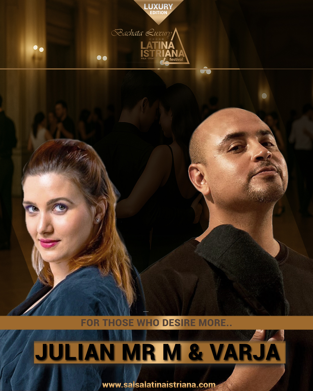 Bachata instructors - Sakis & Mia